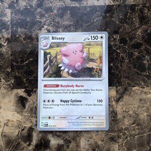 Blissey 012/015 McDonald's Happy Meal 2023 Regular Pokémon Card